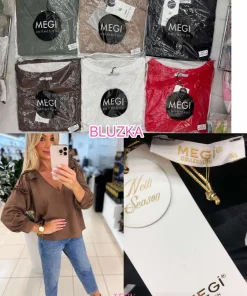 Bluzki Damskie TURECKA,Size uni,paczka 6szt, mix kolor