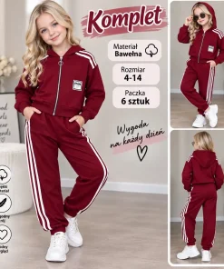Komplety DZIECIĘCE, size 4-14lat,paczka 6szt,1kolor
