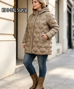 Kurtki Damskie,size 3-7xl,paczka 5szt,1kolor