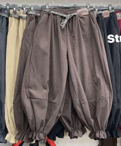 Spodnie Damskie WŁOSKA,Size uni,paczka 6szt, mix kolor