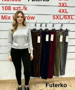 Spodnie Damskie,size 2/3-5/6xl,paczka 12szt,mix kolor