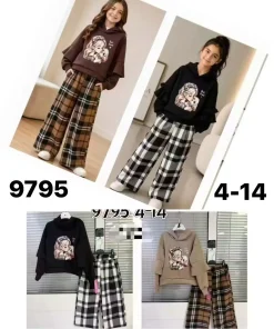 Komplety DZIECIĘCA,size 4-14lat,Paczka 6szt,1kolor