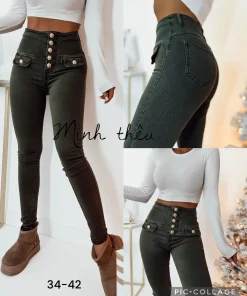 Jeansy Damskie,size 34-42,Paczka 12szt ,1kolor
