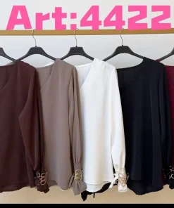 Bluzki Damskie WŁOSKA,Size uni,paczka 6szt, mix kolor