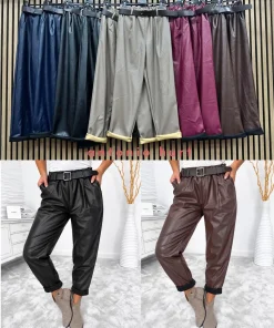 Spodnie skórzane Damskie ,Size uni,paczka 6szt, mix kolor