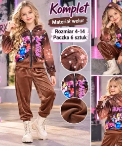 Komplety DZIECIĘCA,size 4-14lat,paczka 6szt,1kolor