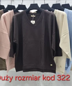 Bluzki Damskie,size uni,Paczka 12szt,mix kolor