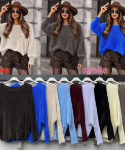 Swetry Damskie ,Size uni,paczka 6szt, mix kolor
