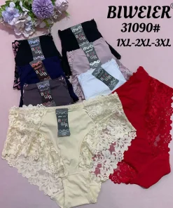 Majtki Damskie,size xl-3xl,Paczka 24szt ,mix kolor