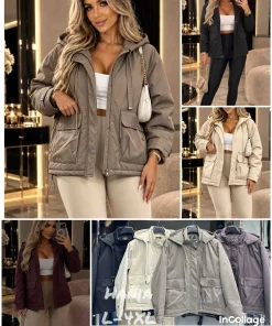 Kurtki damskie,size l-4xl,Paczka 5szt,1kolor