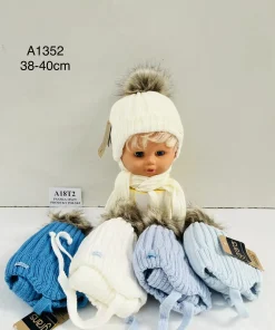 Komplet czapka DZIECIĘCA ,paczka 10szt,mix kolor