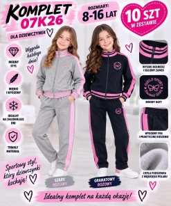 Komplety DZIECIĘCA,size 8-16lat,paczka 10szt,mix kolor