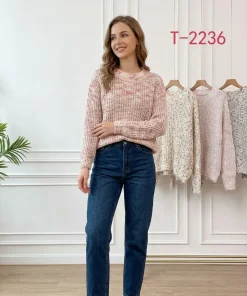 Swetry damskie,size uni,paczka 12szt,mix kolor