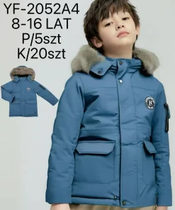 Kurtki DZIECIĘCA,size 8-16lat,Paczka 5szt ,1kolor