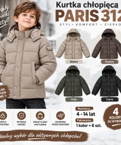 Kurtki DZIECIĘCA,size 4-14lat,paczka 6szt,1kolor