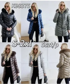 Kurtki damskie,size s-2xl,Paczka 5szt,1kolor