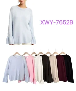 Swetry damskie,size uni,paczka 12szt,mix kolor