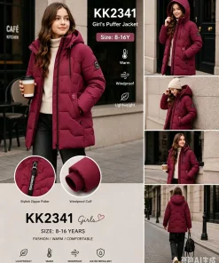 Kurtki DZIECIĘCA,size 8-16lat,Paczka 5szt ,1 kolor