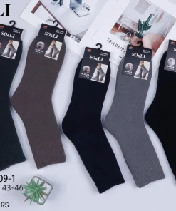 Skarpety MĘSKIE,size 40-46,Paczka 24szt ,mix kolor