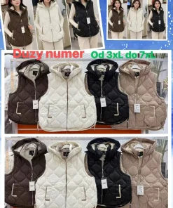 Kamizelki damskie,size 3-7xl,paczka 5szt,1kolor