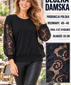 Bluzki damskie,size l-4xl,Paczka 5szt,1 kolor