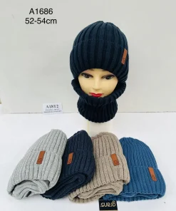 Komplet czapka DZIECIĘCA ,paczka 10szt,mix kolor