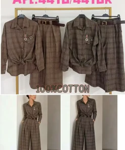 Komplety Damskie WŁOSKA,Size uni,paczka 6szt, mix kolor