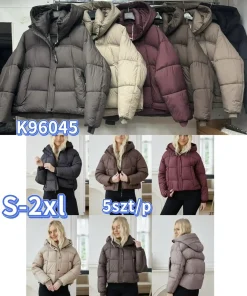 Kurtki damskie,Size s-2xl,paczka 5szt, 1kolor
