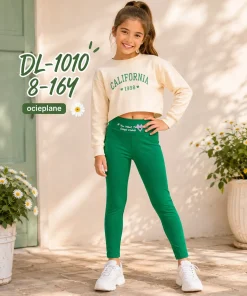 Legginsy DZIECIĘCA,size 8-16lat,paczka 5szt,1kolor