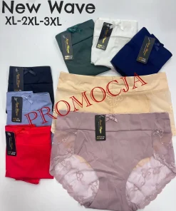 Majtki Damskie,size xl-3xl,paczka 24szt,mix kolor