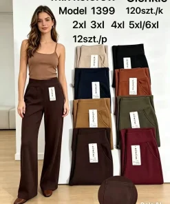 Spodnie Damskie,size 2/3-5/6xl,paczka 12szt,mix kolor