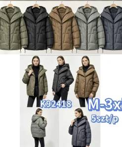 Kurtki damskie ,size m-3xl,Paczka 5szt ,1kolor