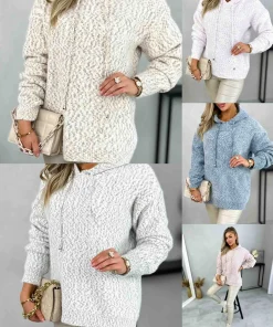 Swetry damskie ,size uni,Paczka 12szt ,mix kolor