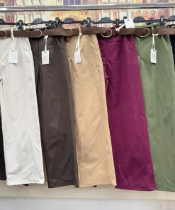 Spodnie Damskie WŁOSKA,Size uni,paczka 6szt, mix kolor