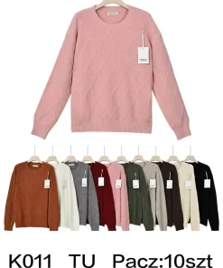 Swetry Damskie ,Size uni,paczka 10szt, mix kolor