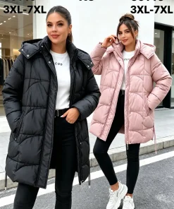 Kurtki Damskie,size 3-7xl,paczka 5szt,1kolor