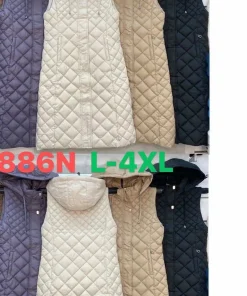 Kamizelki Damskie, size l-4xl,paczka 5szt,1kolor