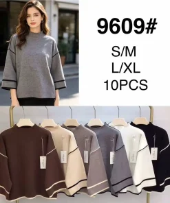 Swetry damskie,size s/m-l/xl,Paczka 10szt,mix kolor