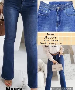 Jeansy Damskie,size xs-xl,Paczka 10szt ,1kolor