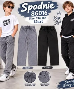 Spodnie DZIECIĘCA,size 134-164,Paczka 12szt,mix kolor
