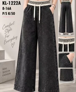 Spodnie JEANSY DZIECIĘCA,size 8-16lat,Paczka 5szt,1kolor