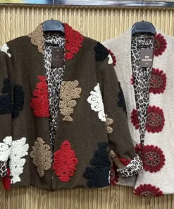 Kurtki Damskie WŁOSKA,Size uni,paczka 6szt, mix kolor