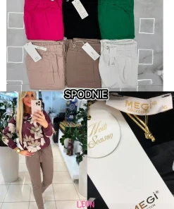 Spodnie damskie,size uni,paczka 6szt,mix kolor