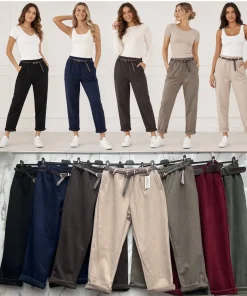 Spodnie damskie,size uni,paczka 6szt,mix kolor