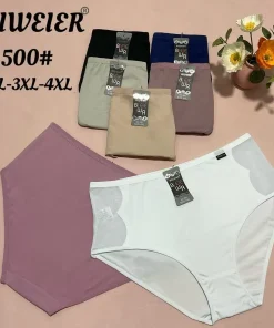 Majtki Damskie,size 2xl-4xl,Paczka 24szt ,mix kolor