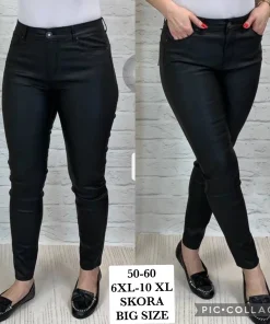 Spodnie skórzane Damskie,size 50-60,Paczka 10szt ,1kolor