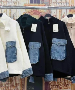 Kurtki Damskie WŁOSKA,Size uni,paczka 6szt, mix kolor
