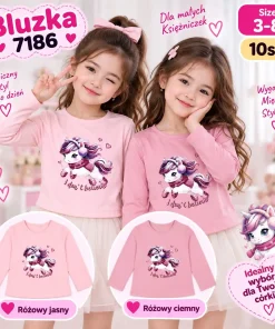 Bluzki DZIECIĘCA,size 3-8lat,Paczka 10szt,mix kolor