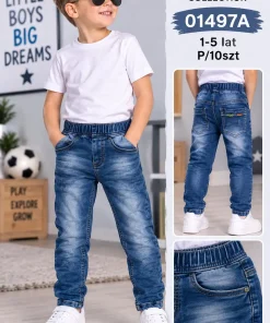 Spodnie JEANSY DZIECIĘCA,size 1-5lat,Paczka 10szt ,1kolor