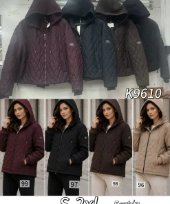 Kurtki damskie,Size s-2xl,paczka 5szt, 1kolor